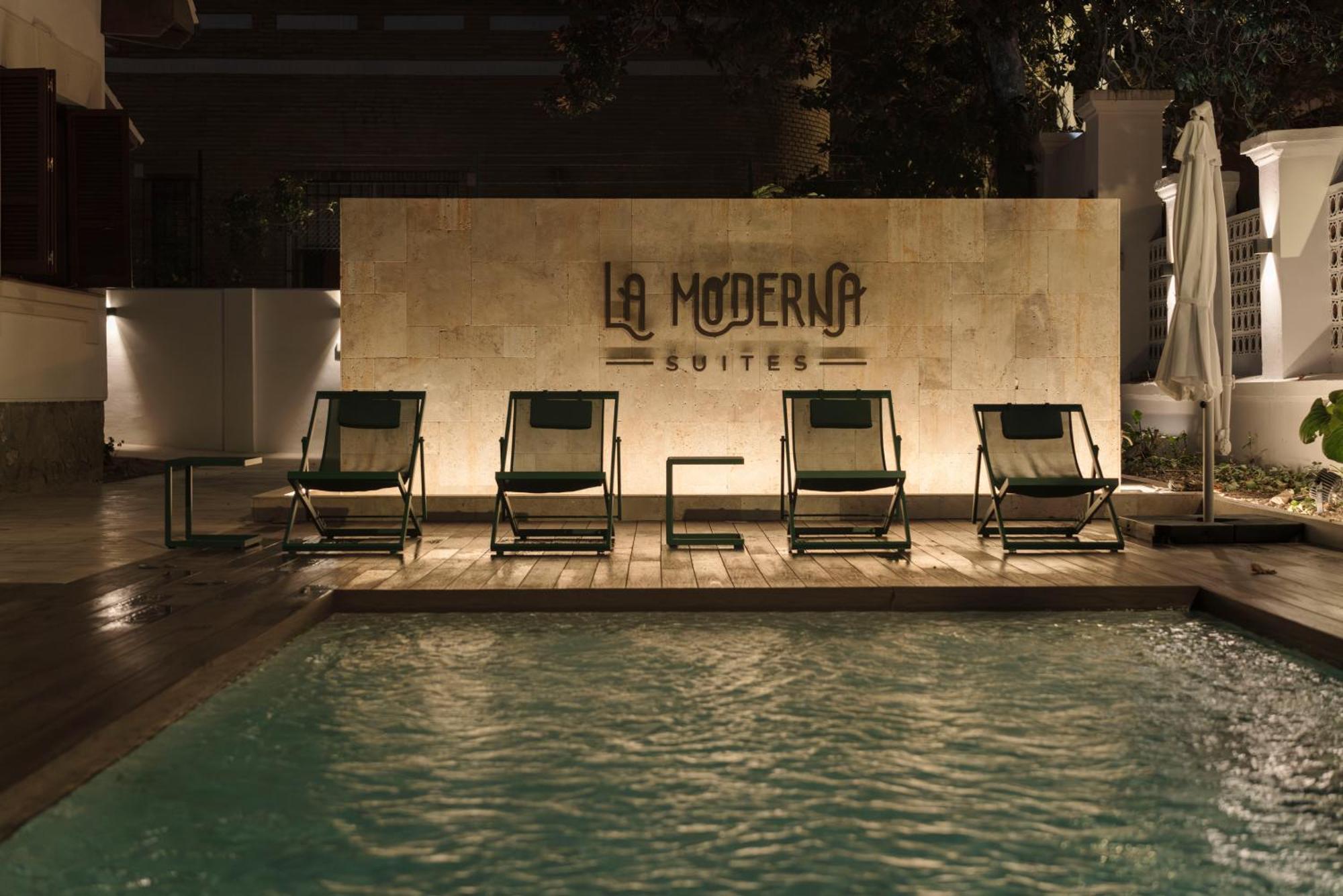 La Moderna Suites Málaga Exterior foto